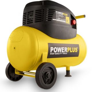 Powerplus-Kompressor-1100W-24L-ölfrei